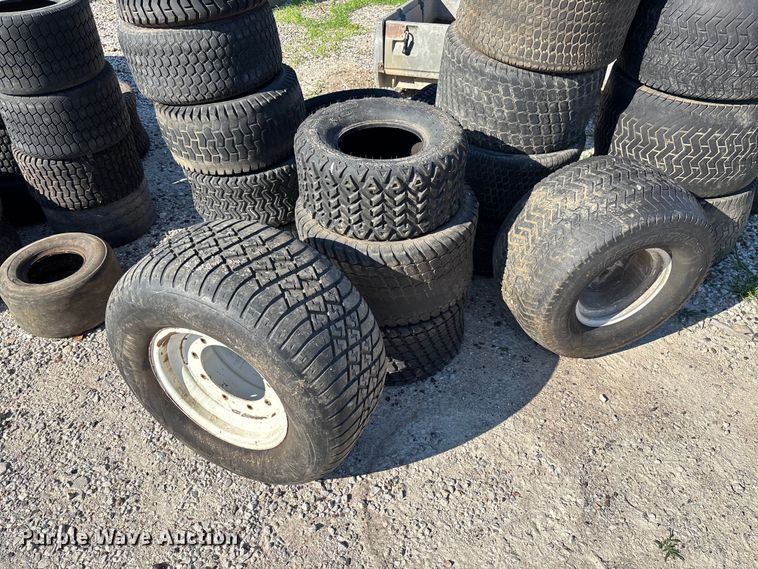 image for item FC1838 Lawn mower tires and wheels