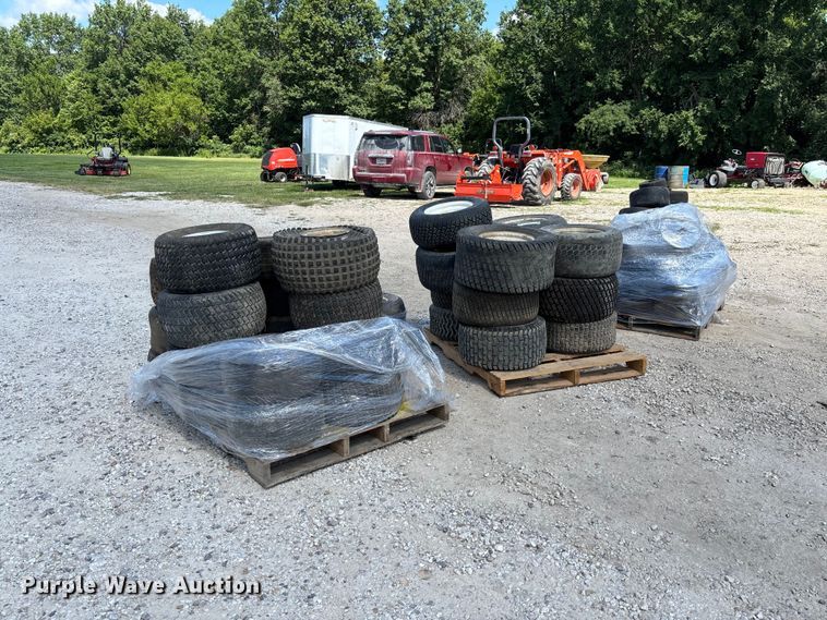 image for item FC1838 Lawn mower tires and wheels