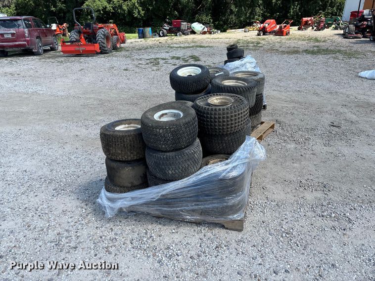image for item FC1838 Lawn mower tires and wheels