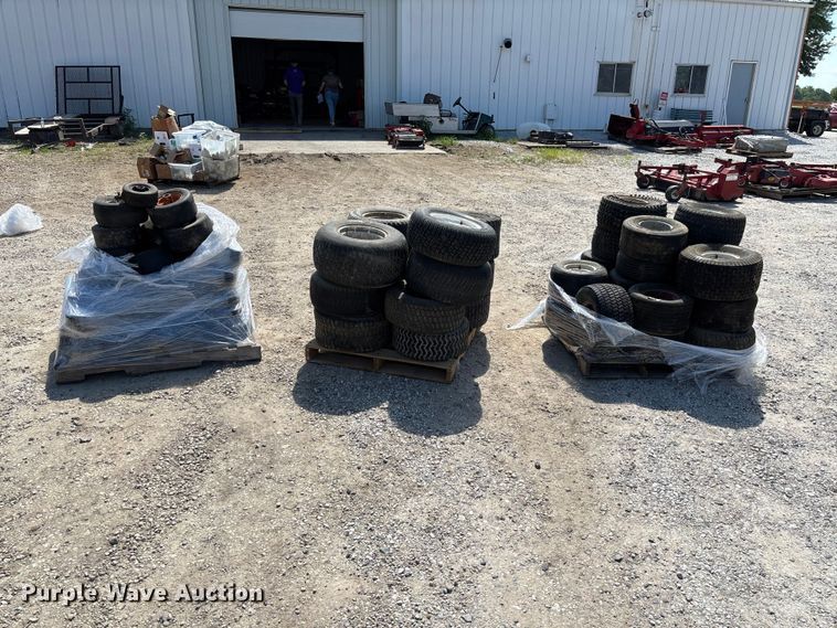 image for item FC1838 Lawn mower tires and wheels