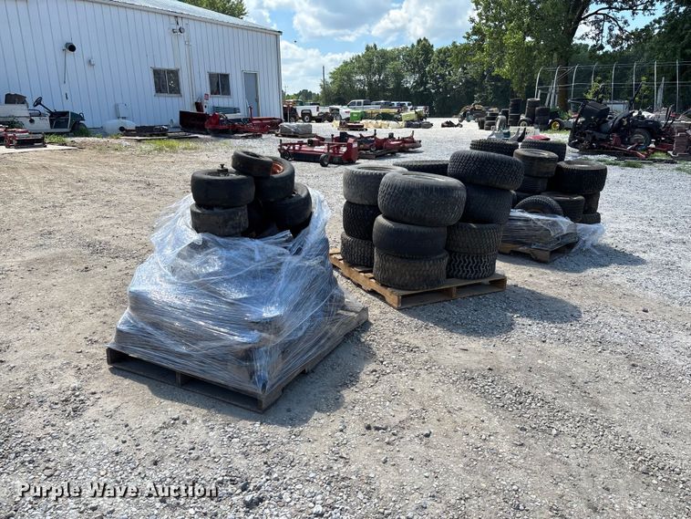 image for item FC1838 Lawn mower tires and wheels