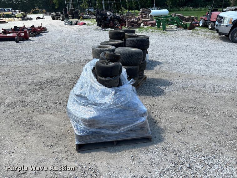 image for item FC1838 Lawn mower tires and wheels