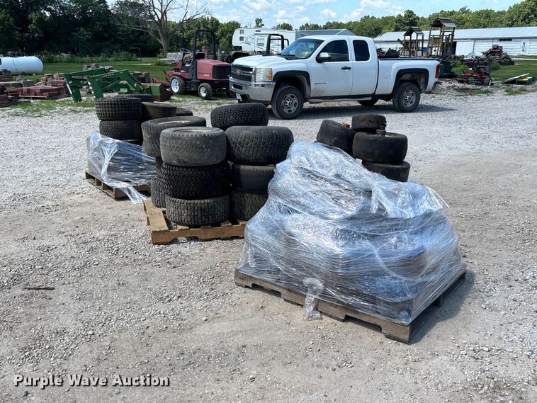 image for item FC1838 Lawn mower tires and wheels