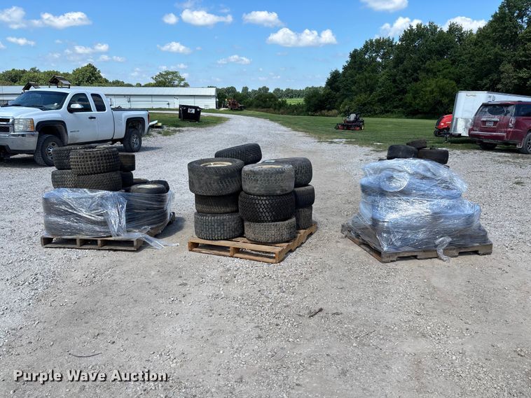 image for item FC1838 Lawn mower tires and wheels