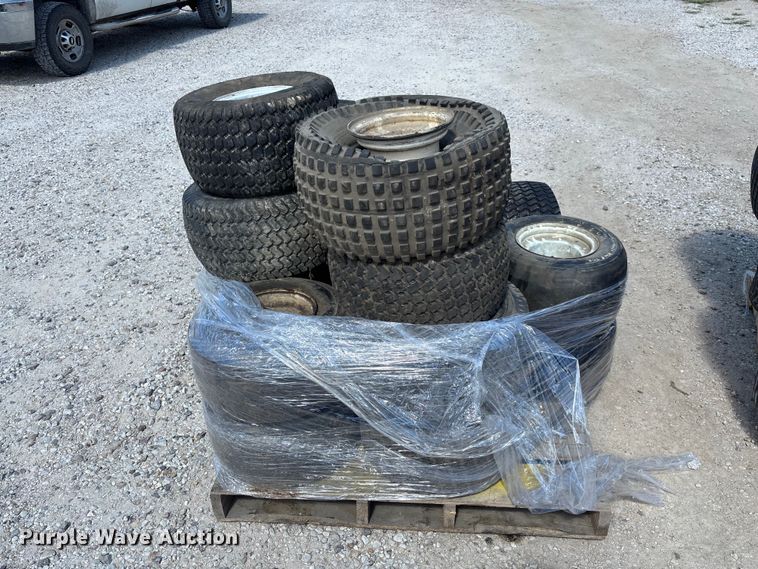 image for item FC1838 Lawn mower tires and wheels
