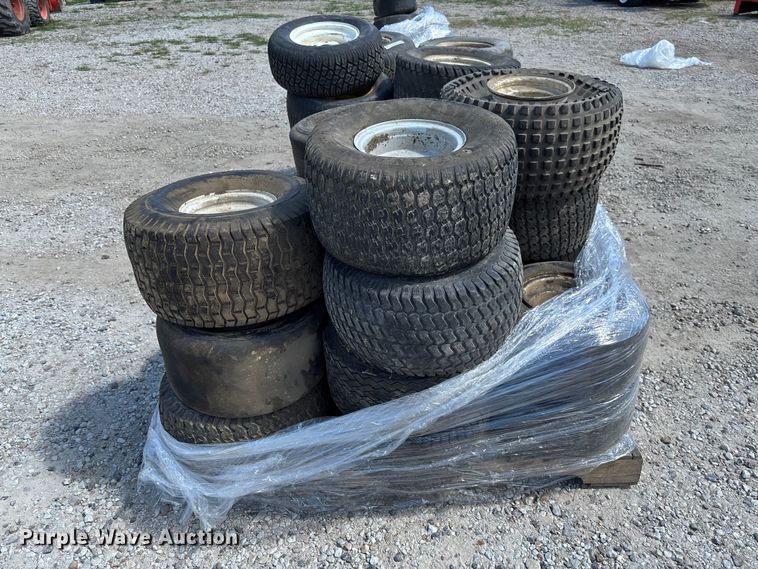 image for item FC1838 Lawn mower tires and wheels