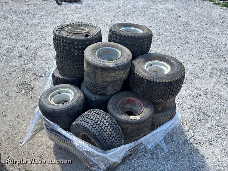 image for item FC1838 Lawn mower tires and wheels