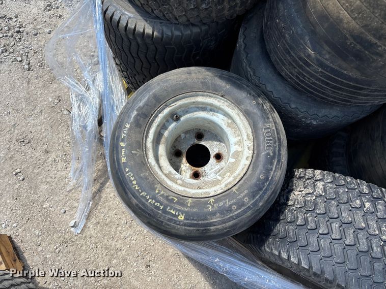 image for item FC1838 Lawn mower tires and wheels
