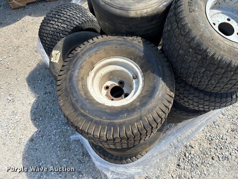 image for item FC1838 Lawn mower tires and wheels