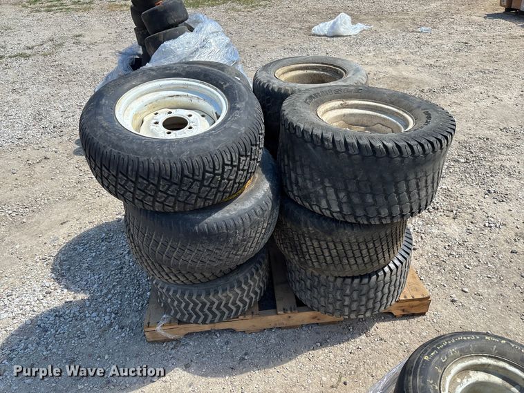 image for item FC1838 Lawn mower tires and wheels