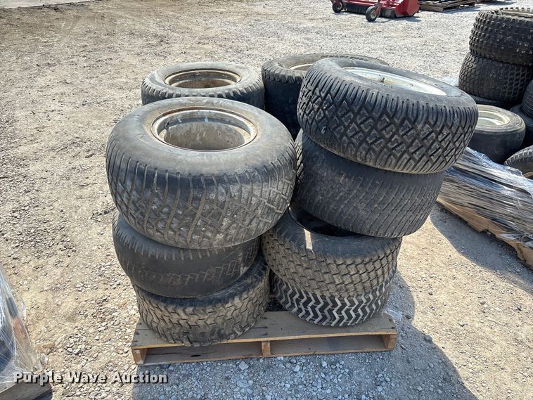 image for item FC1838 Lawn mower tires and wheels