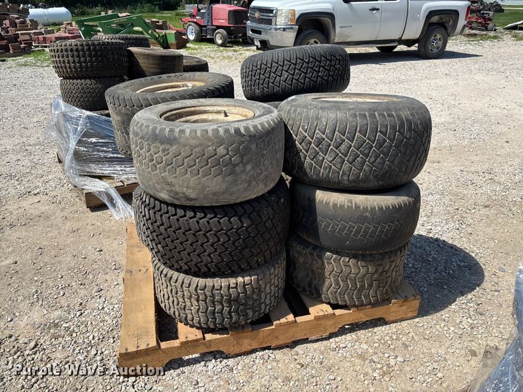 image for item FC1838 Lawn mower tires and wheels