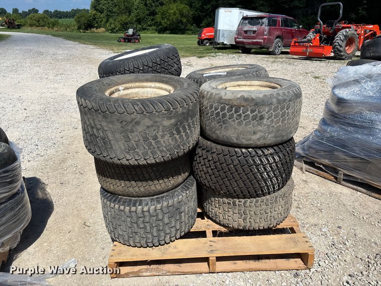 image for item FC1838 Lawn mower tires and wheels