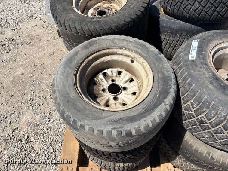 image for item FC1838 Lawn mower tires and wheels