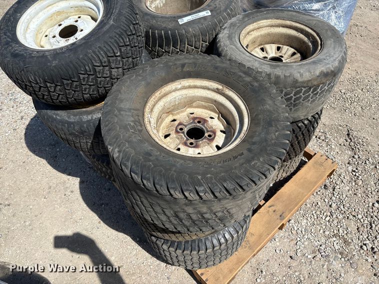 image for item FC1838 Lawn mower tires and wheels