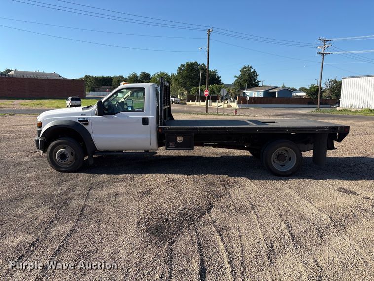 image for item FC2501 2008 Ford F450 flatbed truck