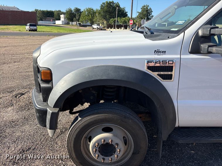 image for item FC2501 2008 Ford F450 flatbed truck