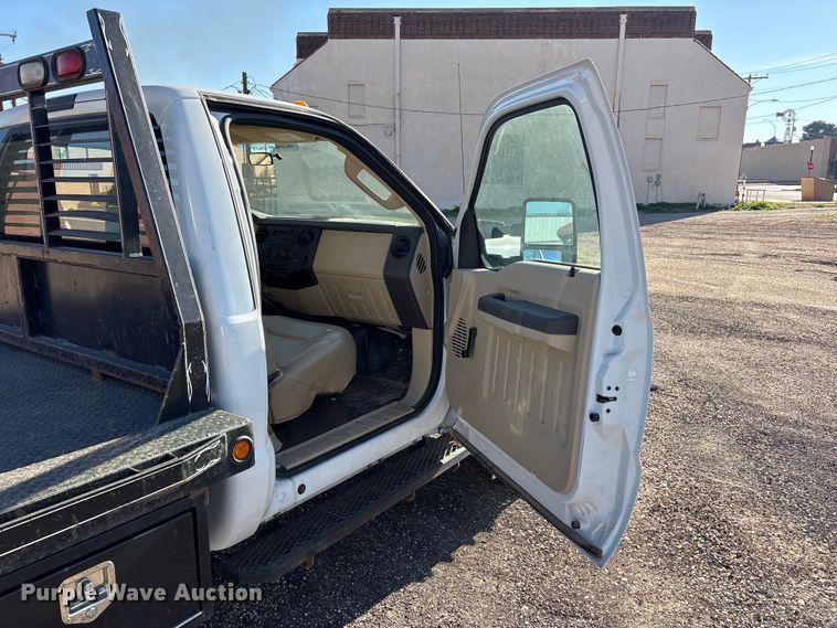 image for item FC2501 2008 Ford F450 flatbed truck