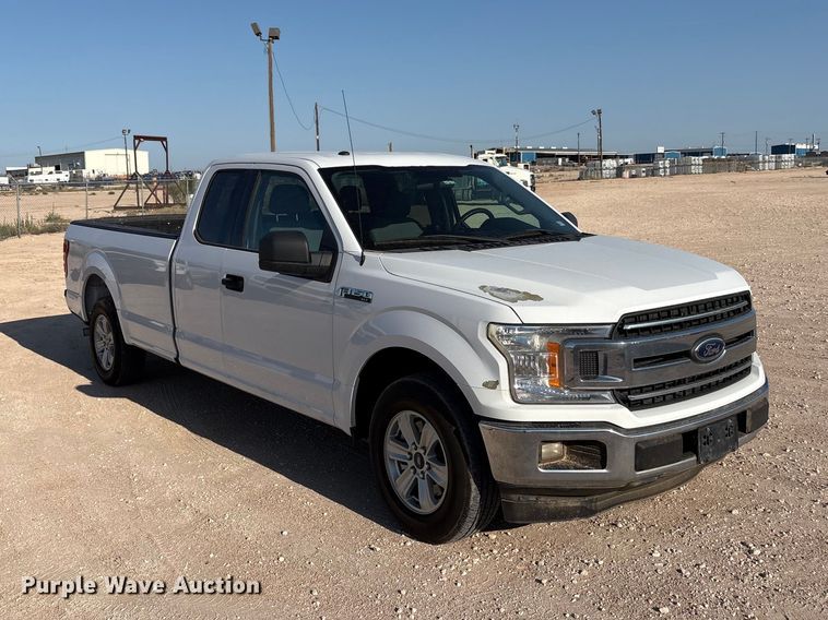 image for item FC2513 2018 Ford F150 Ext. Cab pickup truck