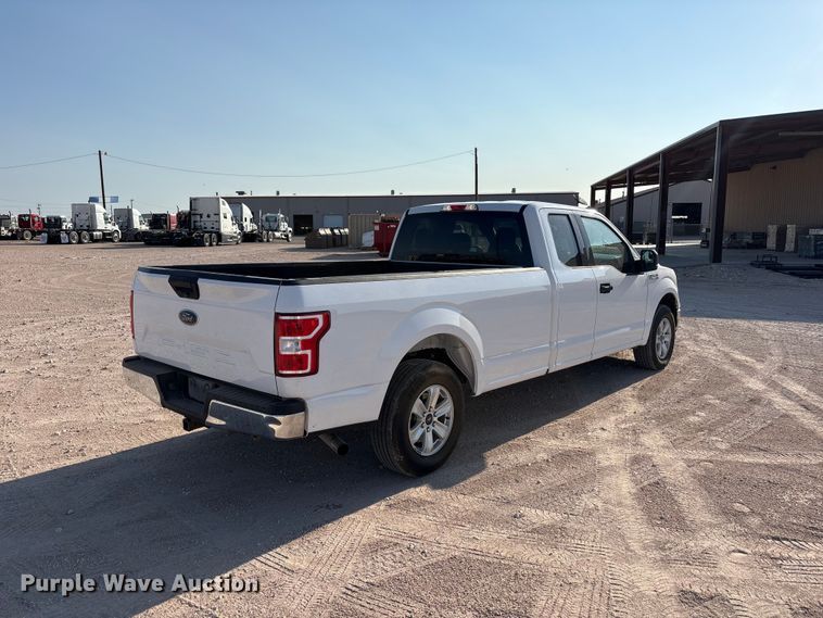 image for item FC2513 2018 Ford F150 Ext. Cab pickup truck