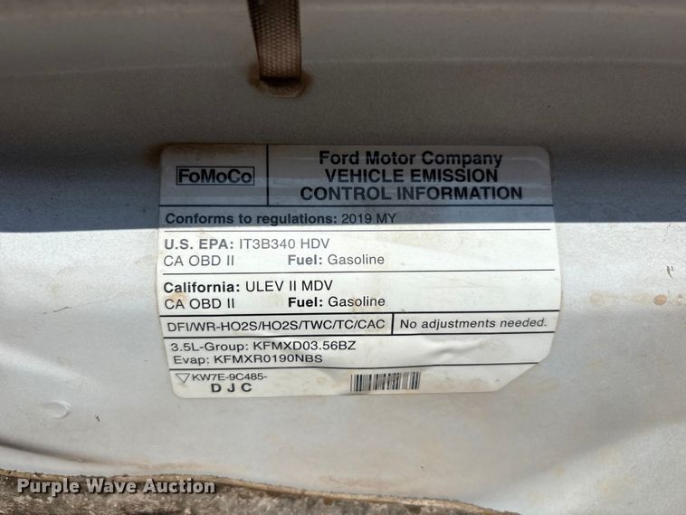image for item FC2515 2019 Ford Transit van