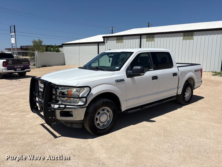 2018 Ford F150 Crew Cab pickup truck