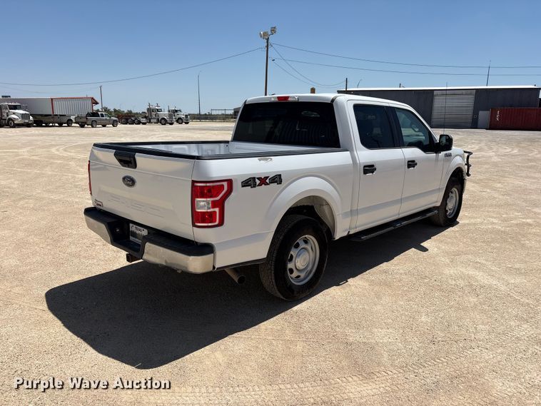 image for item FC2516 2018 Ford F150 Crew Cab pickup truck
