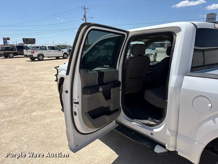 image for item FC2516 2018 Ford F150 Crew Cab pickup truck