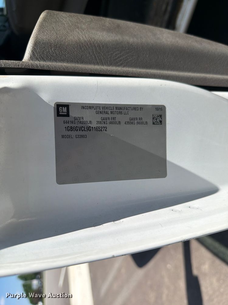 image for item FC3248 2016 Chevrolet Express delivery van