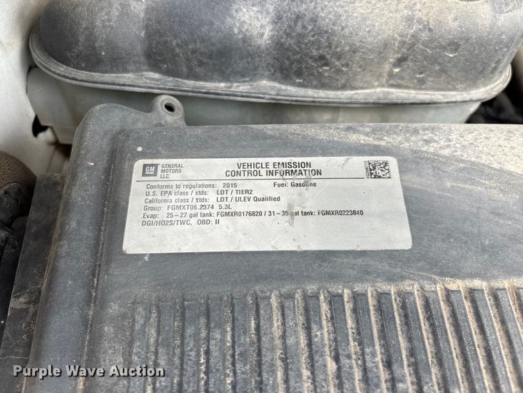 image for item FG0531 2015 Chevrolet Silverado 1500 Crew Cab pickup truck