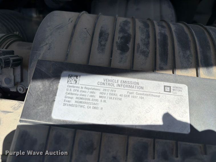 image for item FH6251 2017 GMC Savana G2500 van