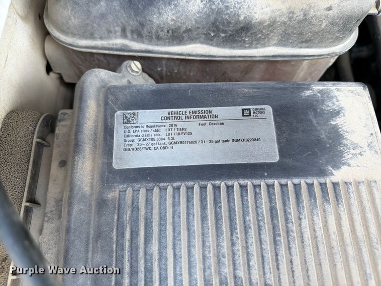 image for item FI0286 2016 Chevrolet Silverado 1500 Crew Cab pickup truck