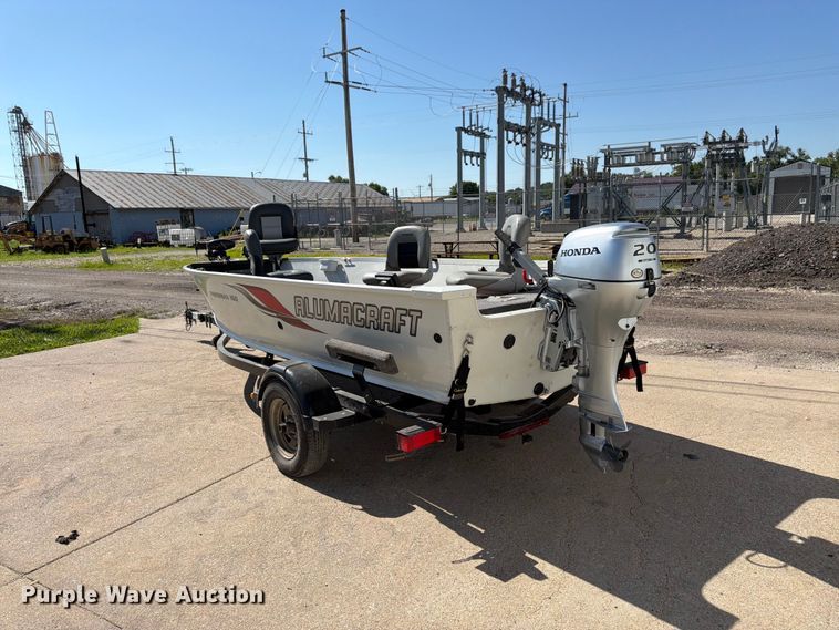 image for item FK3145 Alumacraft Fisherman 160 boat