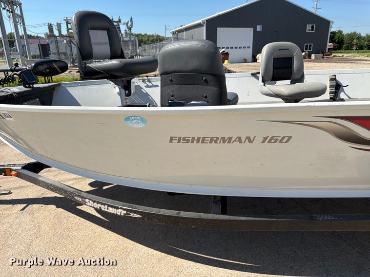 image for item FK3145 Alumacraft Fisherman 160 boat