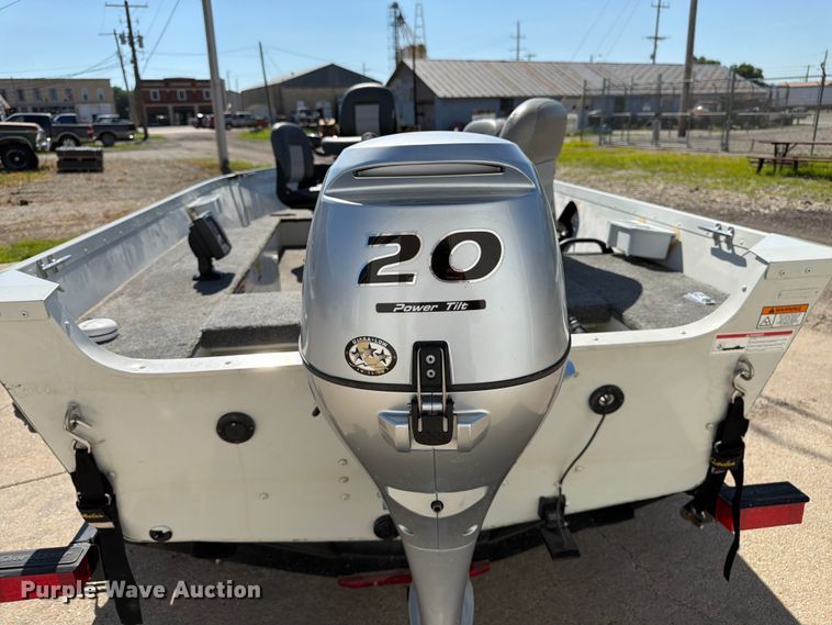 image for item FK3145 Alumacraft Fisherman 160 boat