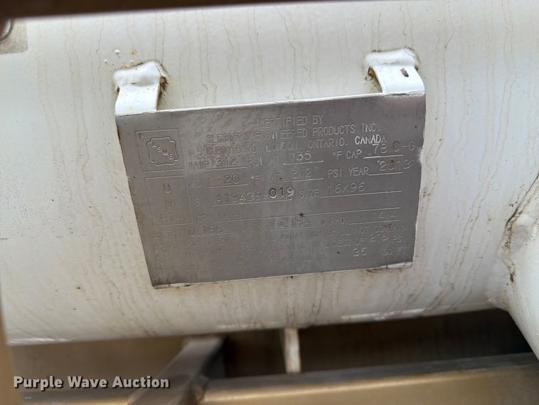 image for item FK3252 Sleegers Engineered Products propane tank 