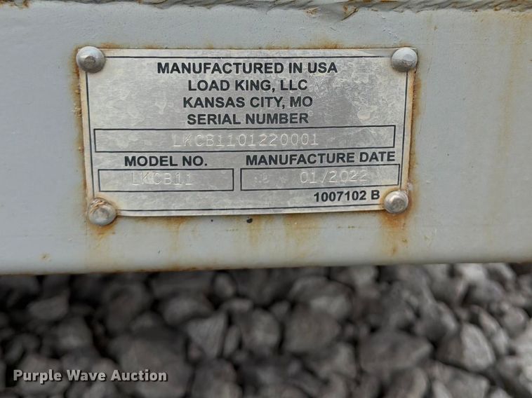 image for item FK3258 2022 Load King LKCB11 dump bed
