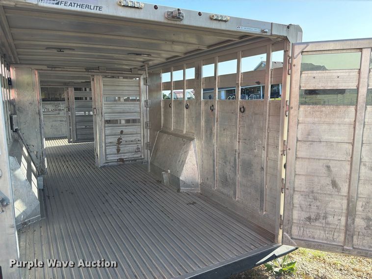 image for item FK3522 2020 Featherlite Trailers livestock trailer