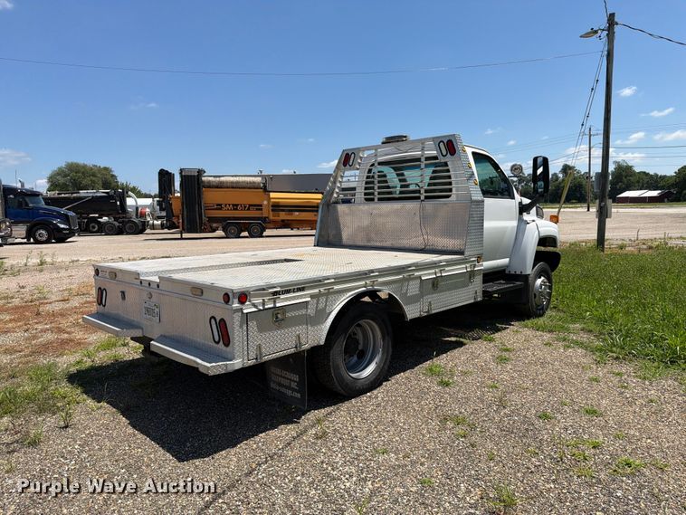 image for item FK4056 2009 Chevrolet C5500 flatbed truck