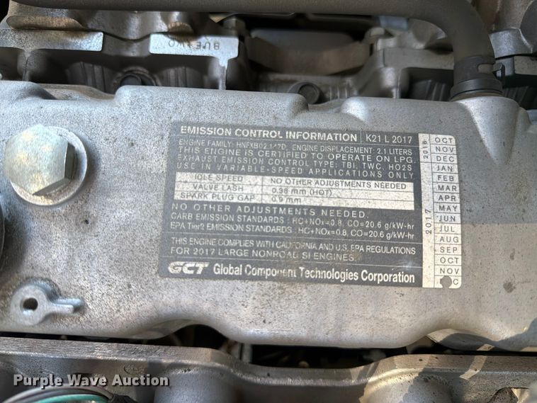 image for item FK4537 2017 UniCarriers CFS40 forklift