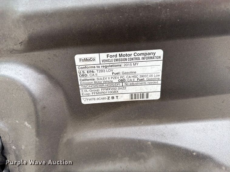 image for item FK4539 2015 Ford Focus 