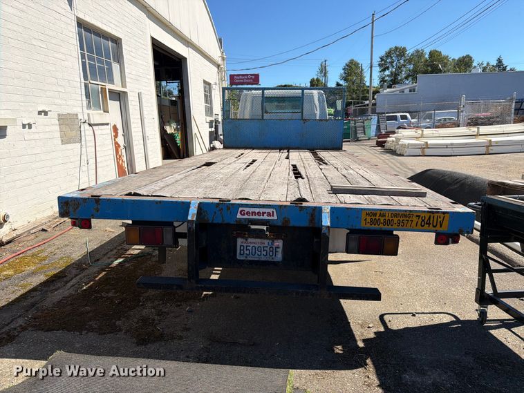 image for item FK4548 2006 Isuzu NPR flatbed truck