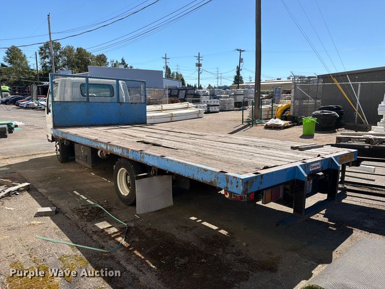 image for item FK4548 2006 Isuzu NPR flatbed truck