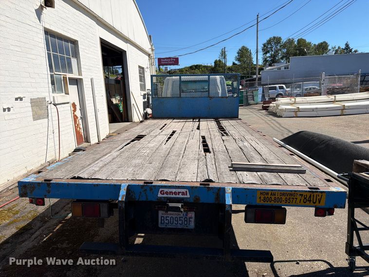 image for item FK4548 2006 Isuzu NPR flatbed truck