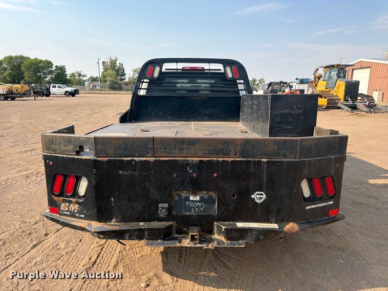 image for item FM7582 2017 RAM 3500 Crew Cab flatbed pickup truck