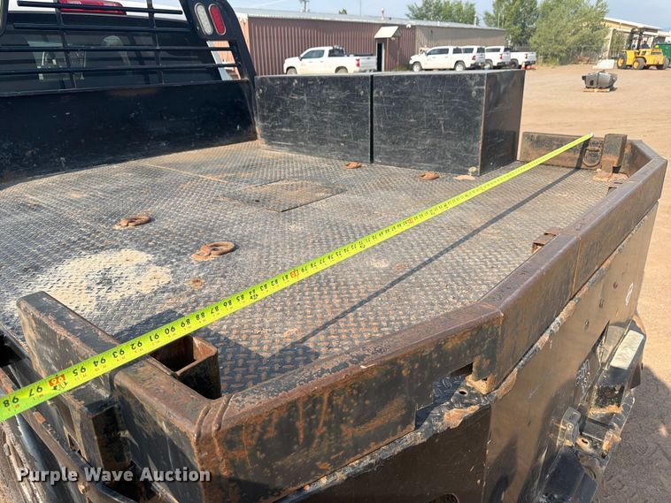 image for item FM7582 2017 RAM 3500 Crew Cab flatbed pickup truck