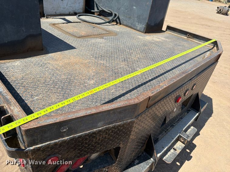 image for item FM7586 2019 Chevrolet Silverado 3500HD Crew Cab flatbed pickup truck