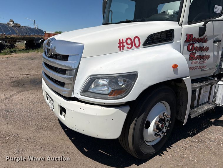 image for item FM7597 2015 Hino 338 vacuum truck