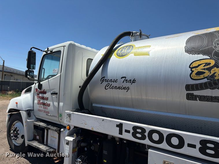 image for item FM7597 2015 Hino 338 vacuum truck