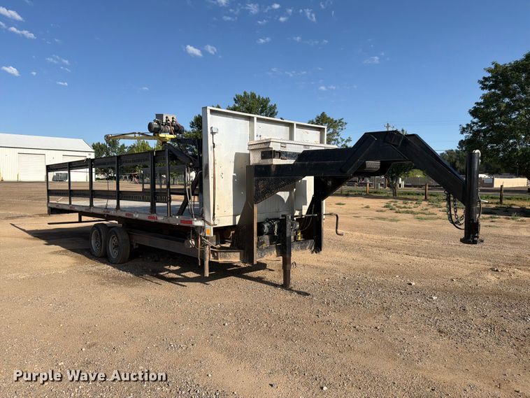 image for item FM7603 2019 Shop built dump trailer